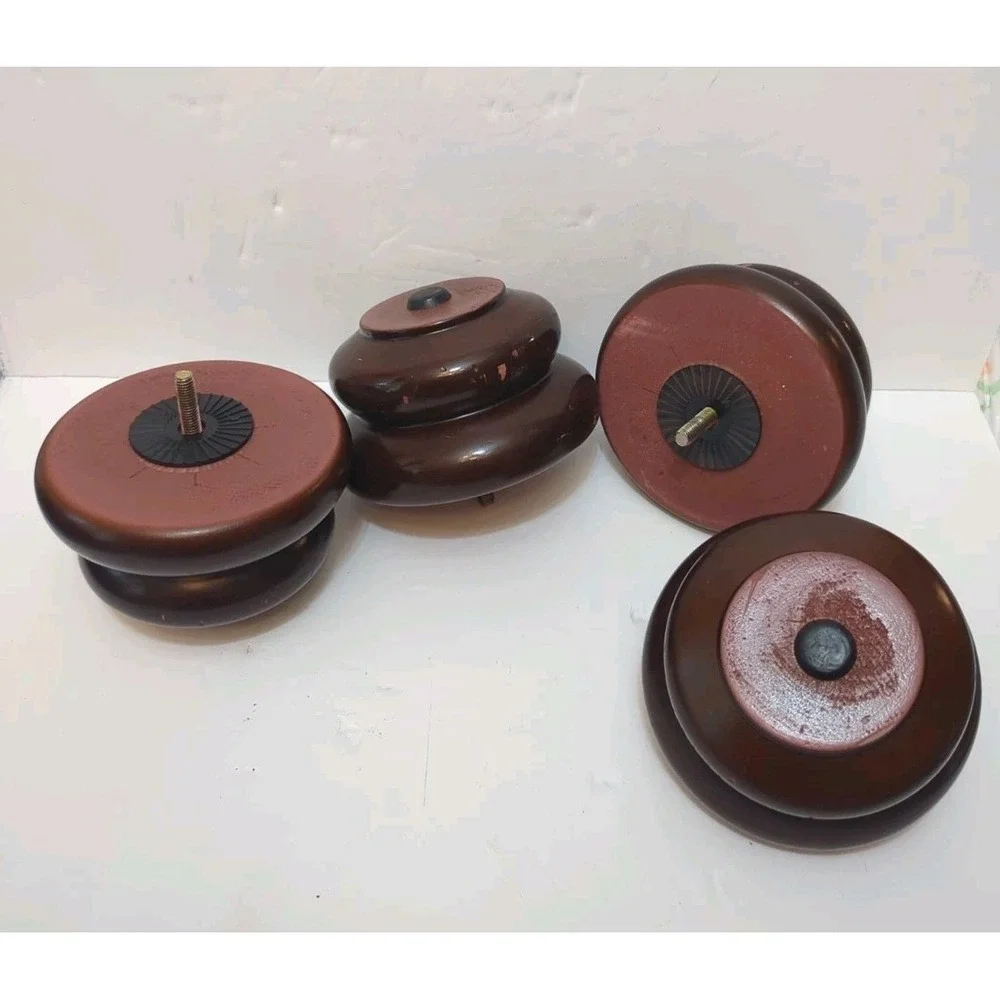 Set of 4 Wood Sofa Couch Legs 5